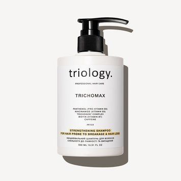 Зміцнювальний шампунь для волосся Triology Trichomax, 500 мл TRI-TRICH-SH-500 фото