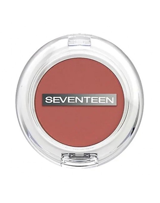 Seventeen Компактные румяна для лица Natural Matte Silky Blusher 02 Hazelnut, 5 г