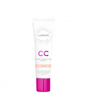         CC - крем для лица Lumene CC Color Correcting Cream SPF 20, Финляндия, Fair, 30 мл