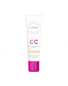 CC - крем для лица Lumene CC Color Correcting Cream SPF 20, Light, Финляндия, 30 мл