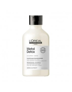  Шампунь L'Oreal Professionnel Serie Expert Metal Detox Shampoo для предотвращения металлических накоплений в волосах после окрашивания и осветления