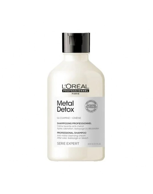  Шампунь L'Oreal Professionnel Serie Expert Metal Detox Shampoo для предотвращения металлических накоплений в волосах после окрашивания и осветления