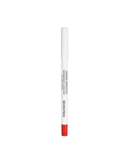   Водостойкий карандаш для губ Seventeen Supersmooth Waterproof Lipliner, 14 Pure Red, 1.2 г