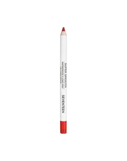   Водостойкий карандаш для губ Seventeen Supersmooth Waterproof Lipliner, 14 Pure Red, 1.2 г