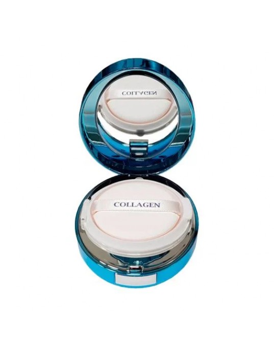 Увлажняющий кушон для лица Enough Collagen Aqua Air Cushion с коллагеном, тон 21, 15 г