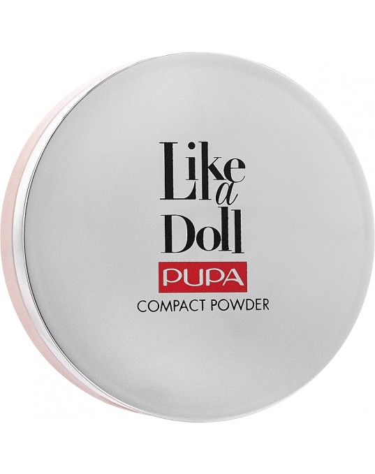 Компактная пудра для лица Pupa Like A Doll Compact Powder SPF 15, 04 Warm Beige, 10 г