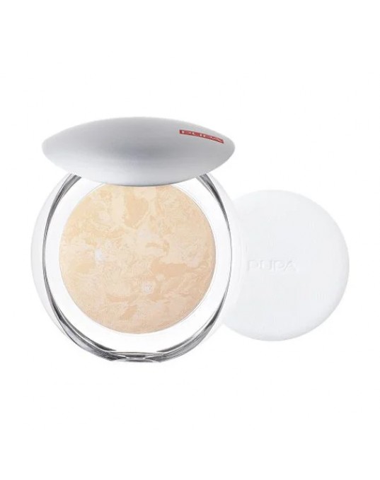 Компактная запеченная пудра для лица Pupa Luminys Silky Baked Face Powder 01 Ivory Beige, 9 г