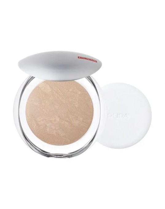 Компактная запеченная пудра для лица Pupa Luminys Silky Baked Face Powder 05 Amberlight, 9 г