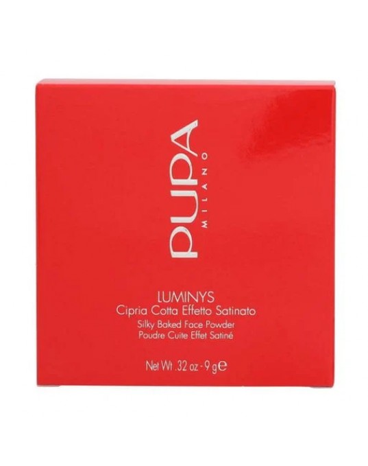 Компактная запеченная пудра для лица Pupa Luminys Silky Baked Face Powder 05 Amberlight, 9 г